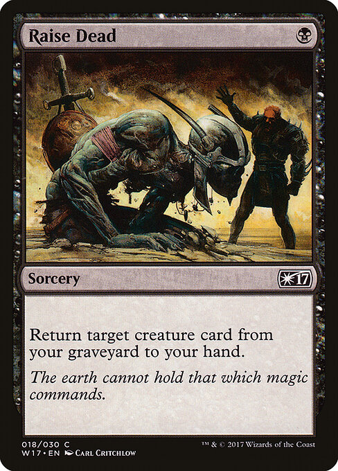 Raise Dead - Welcome Deck 2017 Magic card