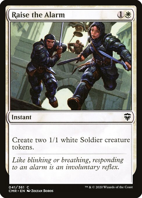 Raise the Alarm - Commander Legends Magic card