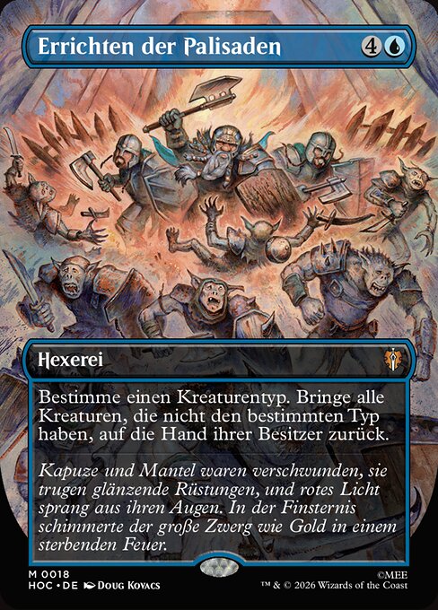 Raise the Palisade