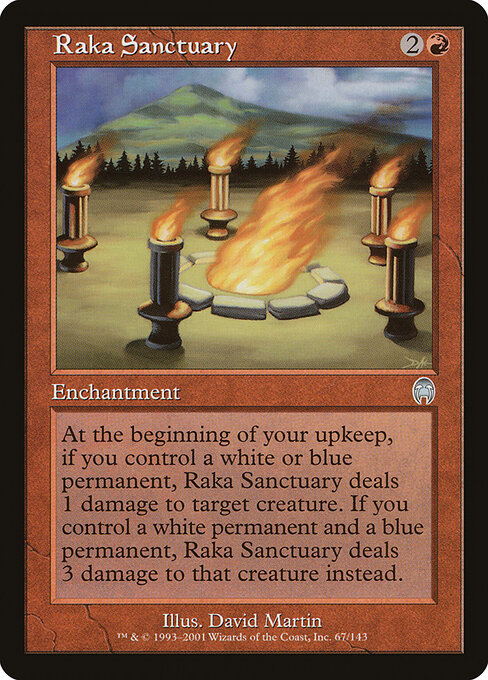 Raka Sanctuary - Apocalypse Magic card