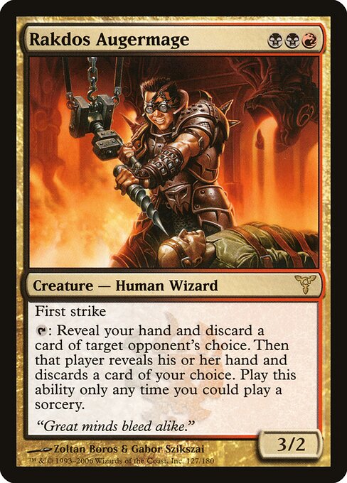Rakdos Augermage - Dissension Magic card