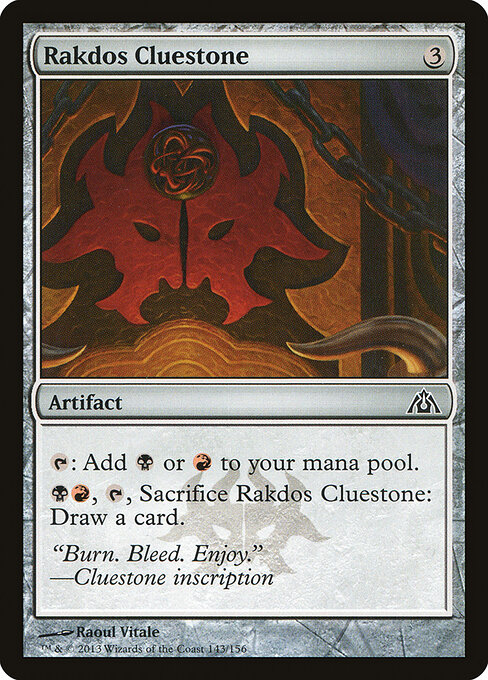 Rakdos Cluestone - Dragon's Maze Magic card