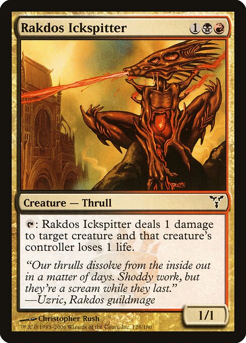 Rakdos Ickspitter - Dissension Magic card