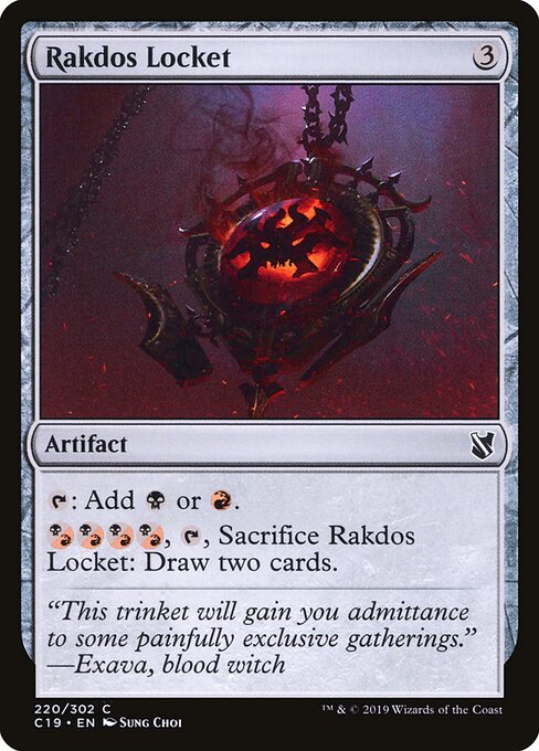 Rakdos Locket - Commander 2019 Magic card