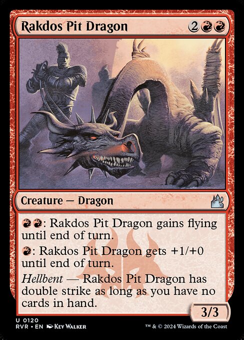 Rakdos Pit Dragon - Ravnica Remastered Magic card