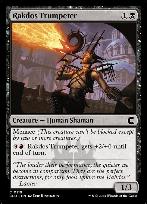 Rakdos Trumpeter - Ravnica: Clue Edition Magic card