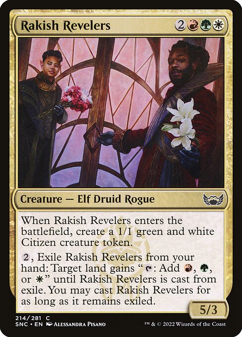 Rakish Revelers - Streets of New Capenna Magic card