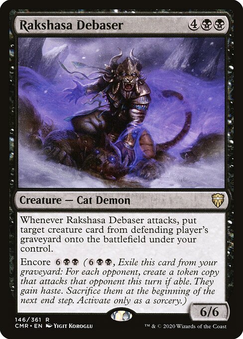 Rakshasa Debaser - Commander Legends (#146) - Illustrated by Yigit Koroglu - Magic: The Gathering Card