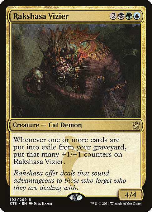 Rakshasa Vizier - Khans of Tarkir Magic card