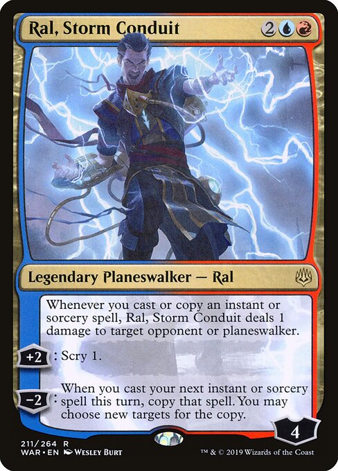 Ral, Storm Conduit - War of the Spark Magic card
