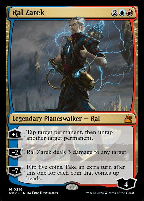 Ral Zarek - Ravnica Remastered Magic card
