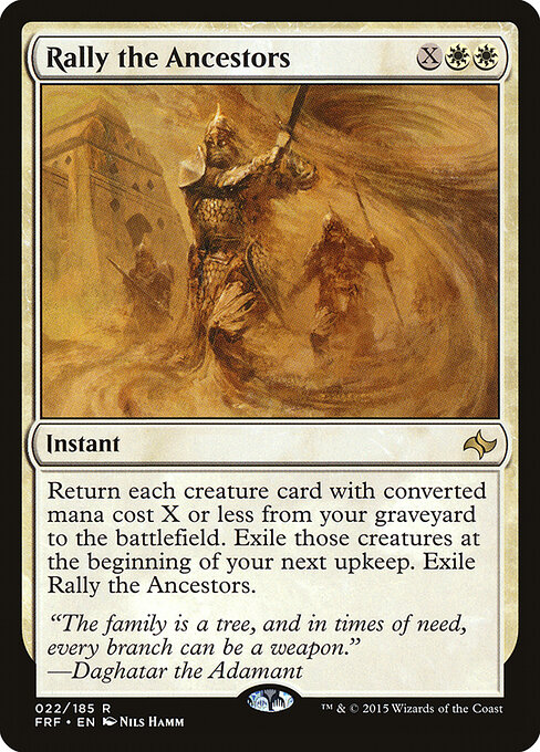 Rally the Ancestors - Fate Reforged Magic card