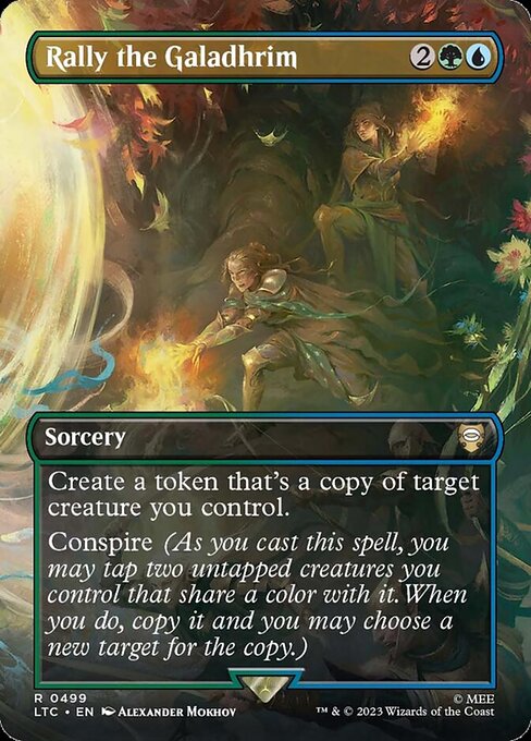 Rally the Galadhrim - Tales of Middle-earth Commander Magic card