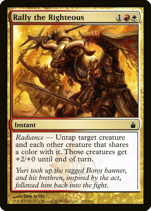 Rally the Righteous - Ravnica: City of Guilds Magic card
