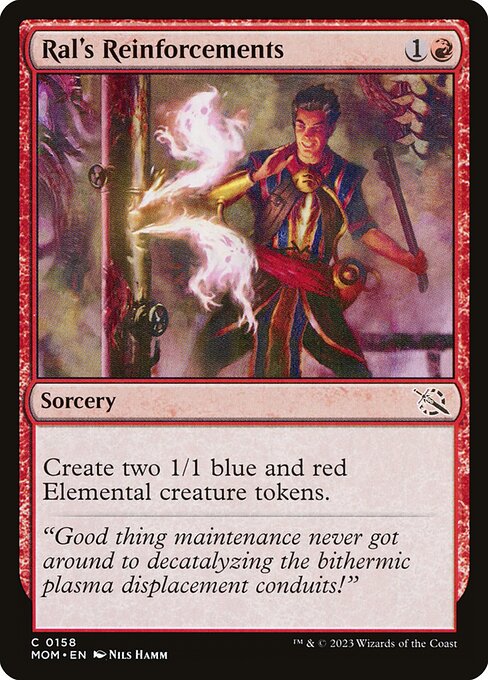 Ral's Reinforcements - March of the Machine Magic card