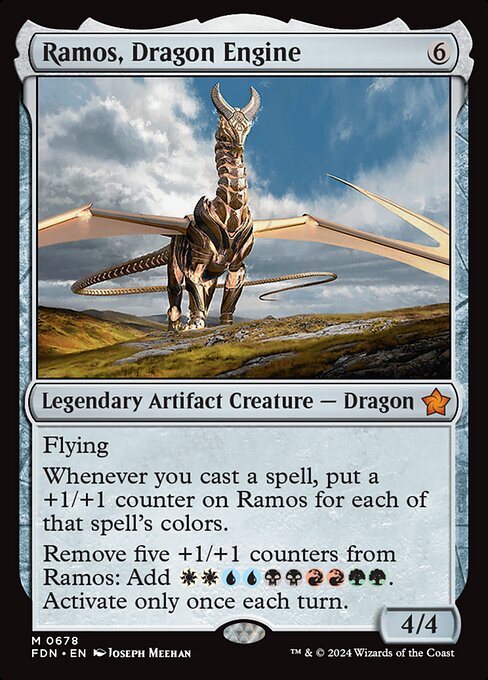 Ramos, Dragon Engine - The List (#C17-55) - Illustrated by Joseph Meehan - Magic: The Gathering Card