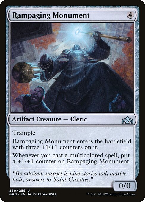Rampaging Monument - Guilds of Ravnica Magic card