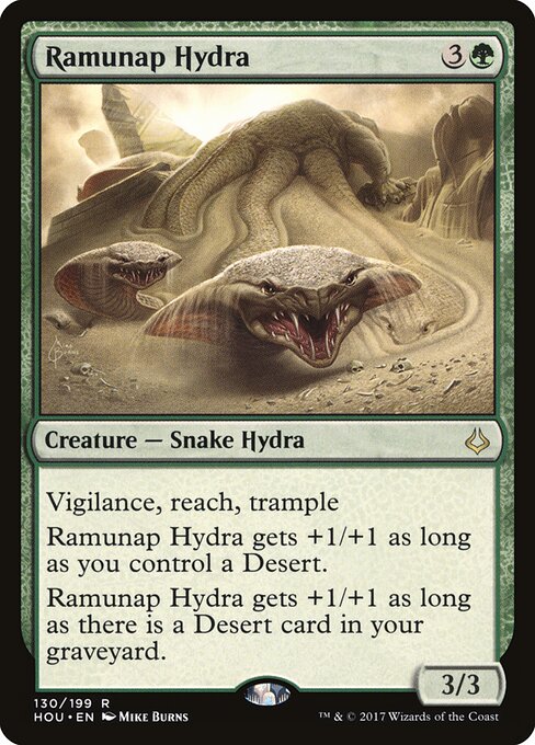 Ramunap Hydra - Hour of Devastation Magic card
