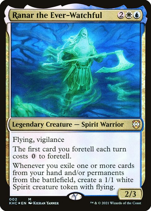 Ranar the Ever-Watchful - Kaldheim Commander (#2) - Illustrated by Kieran Yanner - Magic: The Gathering Card