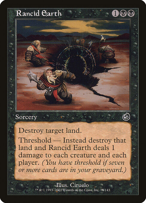 Rancid Earth - Torment Magic card