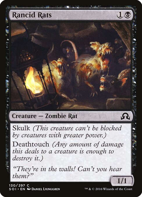 Rancid Rats - Shadows over Innistrad Magic card