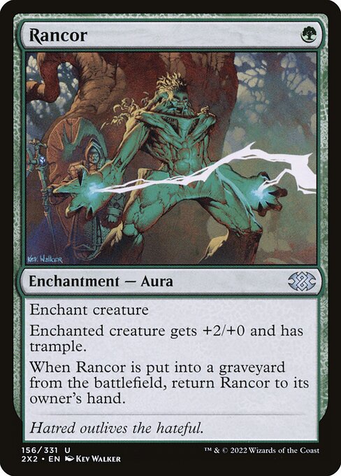 Rancor - Double Masters 2022 Magic card