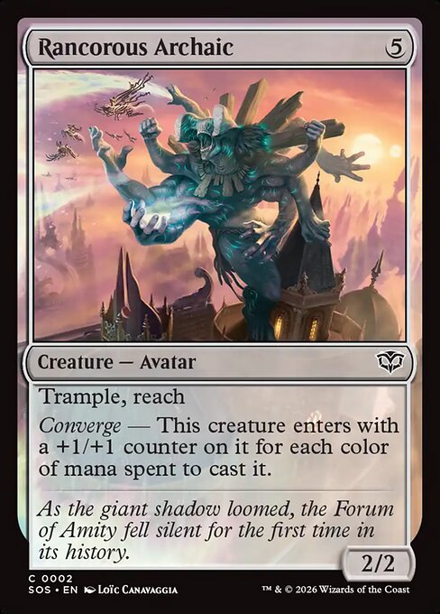 Rancorous Archaic - Secrets of Strixhaven Magic card