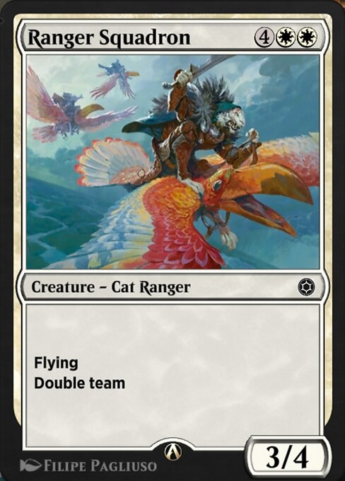 Ranger Squadron - Alchemy Horizons: Baldur's Gate (#26) - Illustrated by Filipe Pagliuso - Magic: The Gathering Card