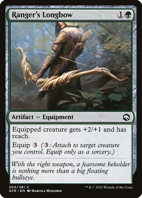 Ranger's Longbow - Adventures in the Forgotten Realms Magic card