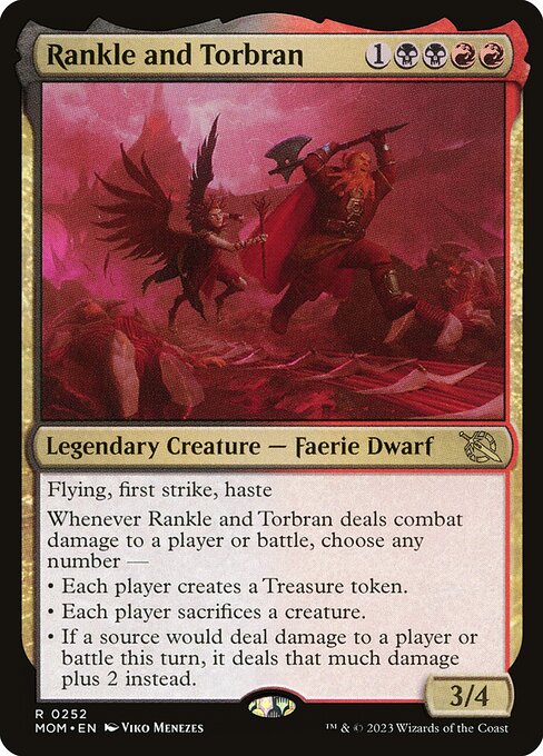 Rankle and Torbran - March of the Machine Magic card