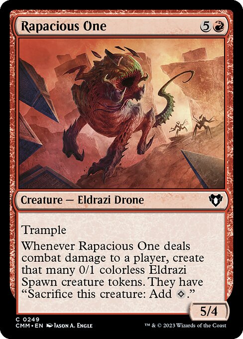 Rapacious One - Commander Masters Magic card