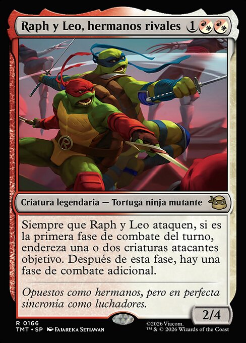 Raph & Leo, Sibling Rivals