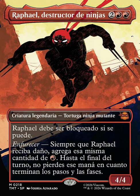 Raphael, Ninja Destroyer