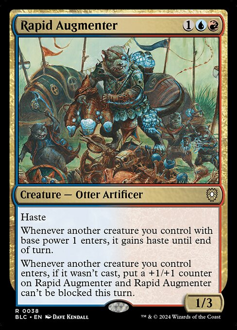 Rapid Augmenter - Bloomburrow Commander Magic card