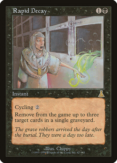 Rapid Decay - Urza's Destiny Magic card