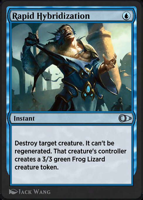 Rapid Hybridization - Ravnica: Clue Edition (#93) - Illustrated by Jack Wang - Magic: The Gathering Card