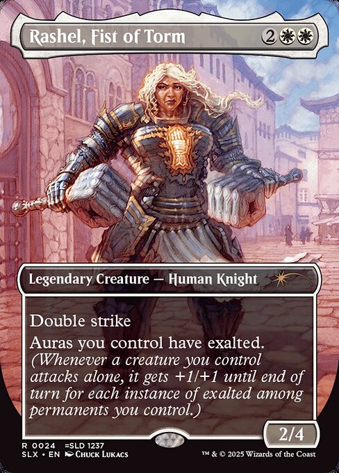 Rashel, Fist of Torm - Universes Within Magic card