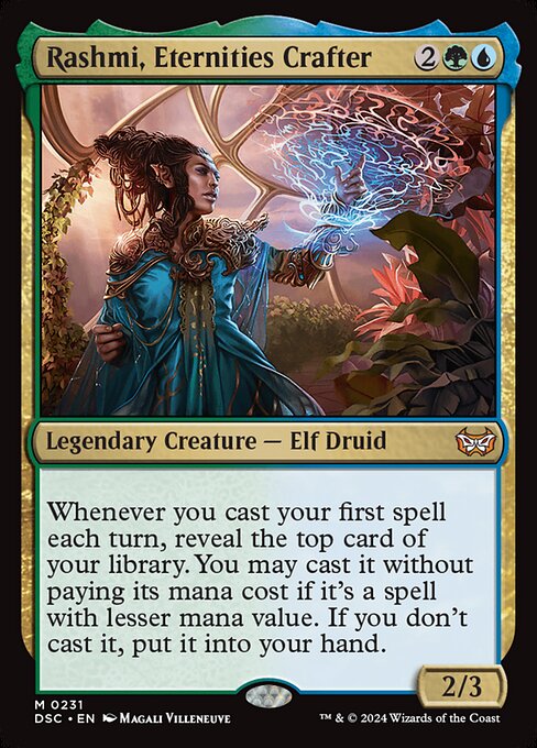 Rashmi, Eternities Crafter - Duskmourn: House of Horror Commander Magic card