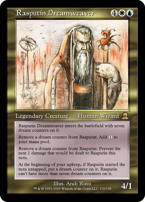Rasputin Dreamweaver - Masters Edition III Magic card