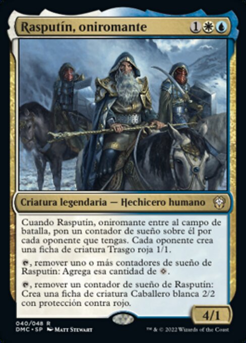 Rasputin, the Oneiromancer
