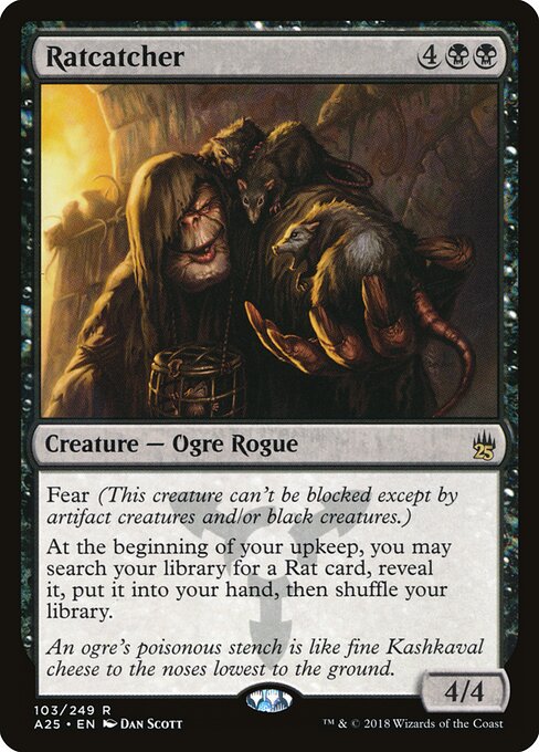 Ratcatcher - Masters 25 Magic card