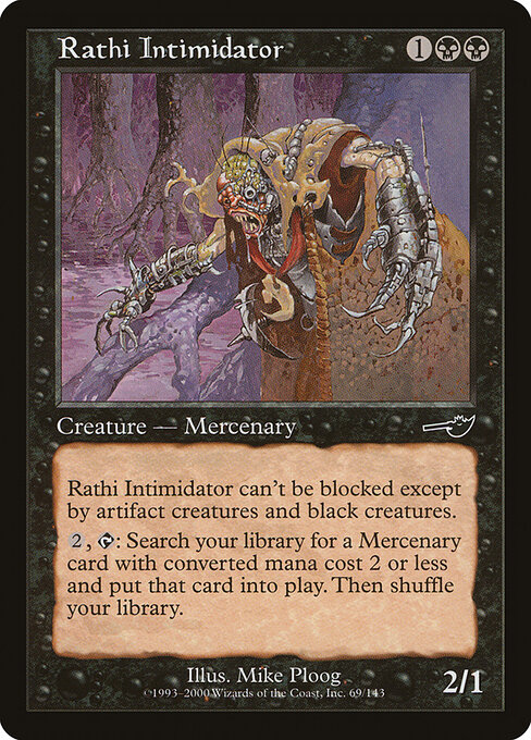 Rathi Intimidator - Nemesis Magic card
