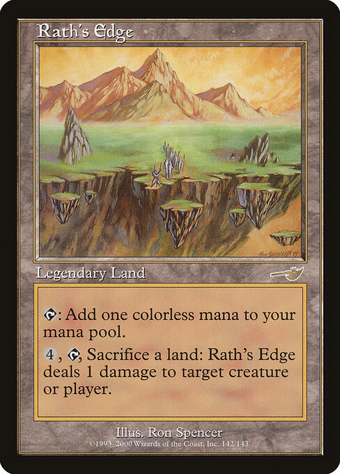 Rath's Edge - Nemesis Magic card