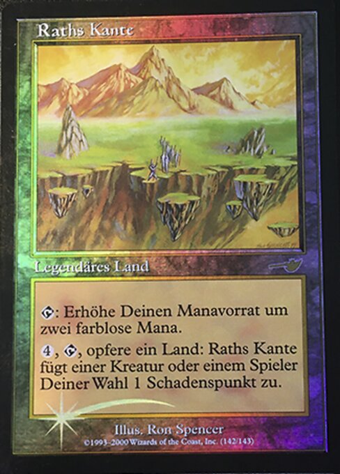 Orla de Rath (Rath's Edge) - Nemesis (#142) - Illustrated by Ron Spencer - Magic: The Gathering Card