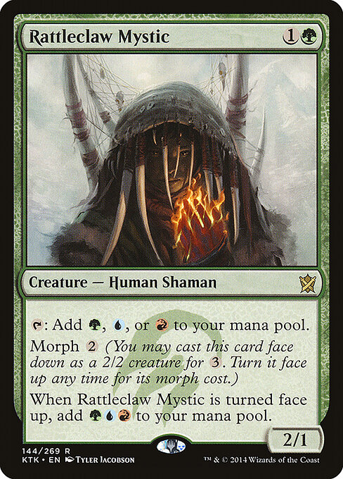 Rattleclaw Mystic - Khans of Tarkir Magic card