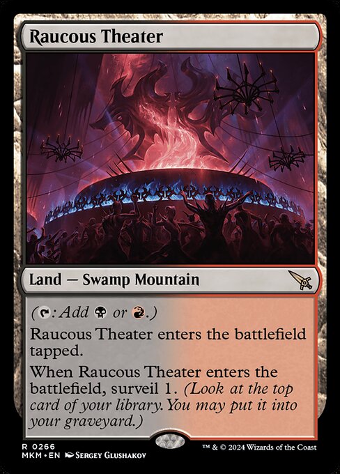 Raucous Theater - Murders at Karlov Manor Magic card