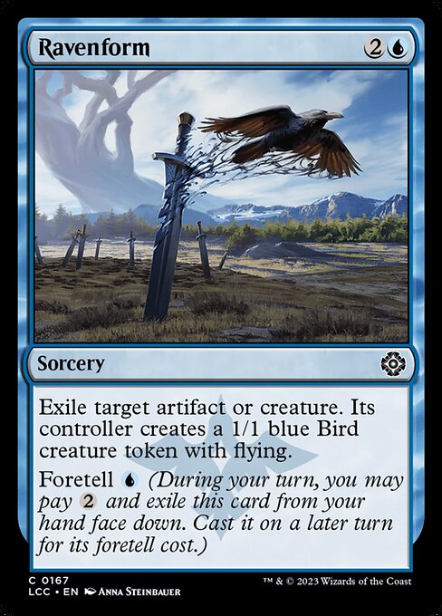 Ravenform - The Lost Caverns of Ixalan Commander Magic card