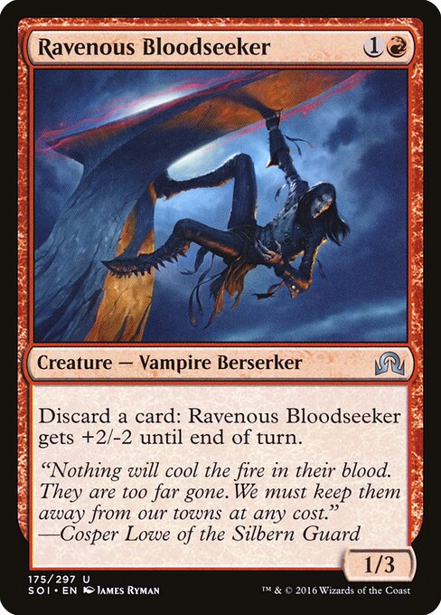 Ravenous Bloodseeker - Shadows over Innistrad Magic card