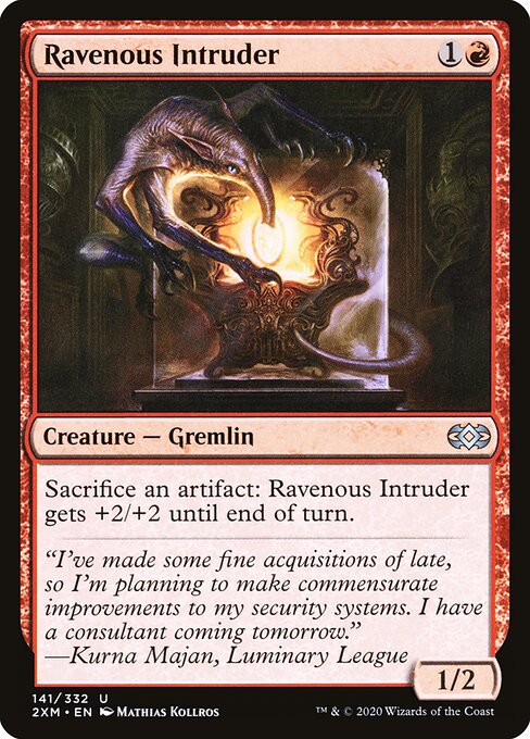 Ravenous Intruder - Double Masters Magic card