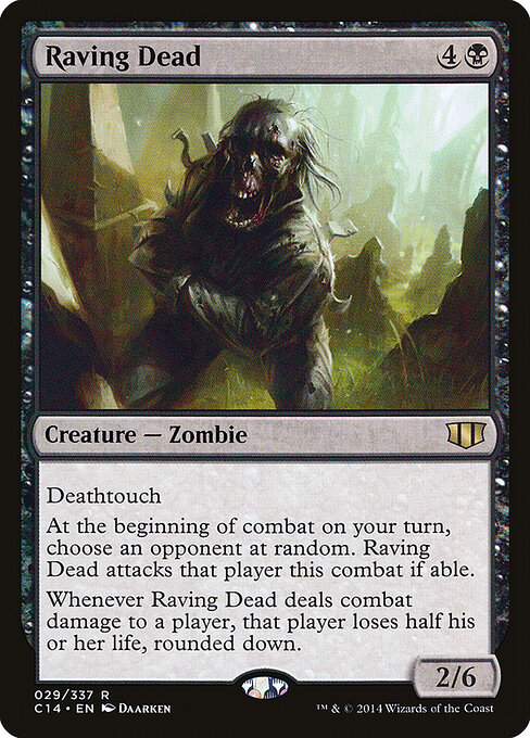Raving Dead - Commander 2014 Magic card